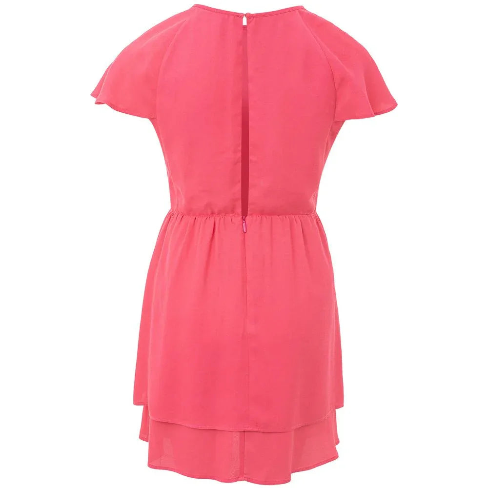 Armani Exchange Fuchsia Viscose Casual Dress - Zeiniez