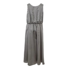 Lardini Gray Silk Casual Dress - Zeiniez