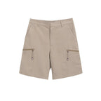 Dior Beige Cotton Cargo Shorts - Zeiniez