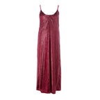 Lardini Bordeaux Polyester Cocktail Dress - Zeiniez