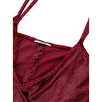 Lardini Bordeaux Polyester Cocktail Dress - Zeiniez