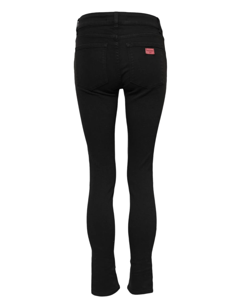 Dolce & Gabbana Black Cotton Skinny Mid Waist Denim Jeans - Zeiniez