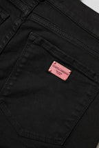 Dolce & Gabbana Black Cotton Skinny Mid Waist Denim Jeans - Zeiniez