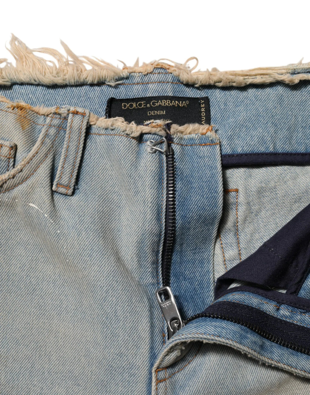 Dolce & Gabbana Light Blue High Waist Skinny Denim Jeans - Zeiniez