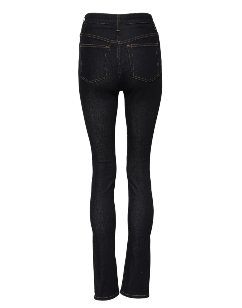 Dolce & Gabbana Blue Cotton High Waist Skinny Denim Jeans - Zeiniez