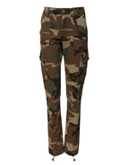 Dolce & Gabbana Multicolor Camouflage Cargo Pants - Zeiniez
