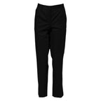 Dolce & Gabbana Black Cotton High Waist Formal Pants - Zeiniez