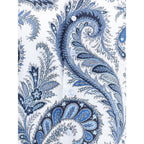 Etro Blue Cotton Pattern Shirt