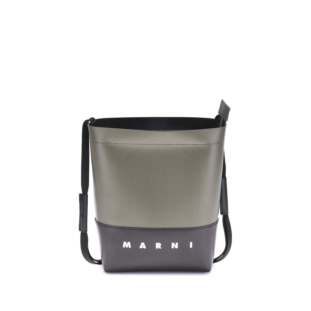 Marni Bicolor Polyester Shoulder Bag - Zeiniez