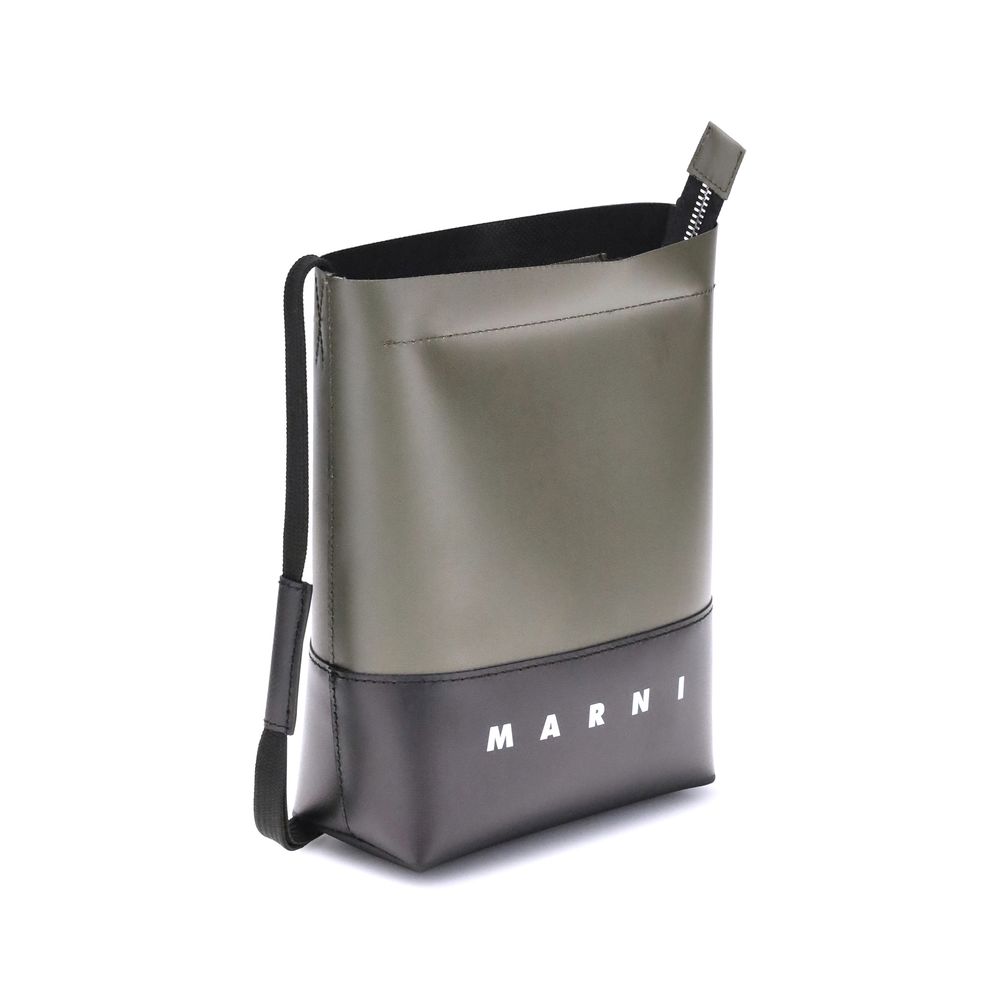 Marni Bicolor Polyester Shoulder Bag - Zeiniez