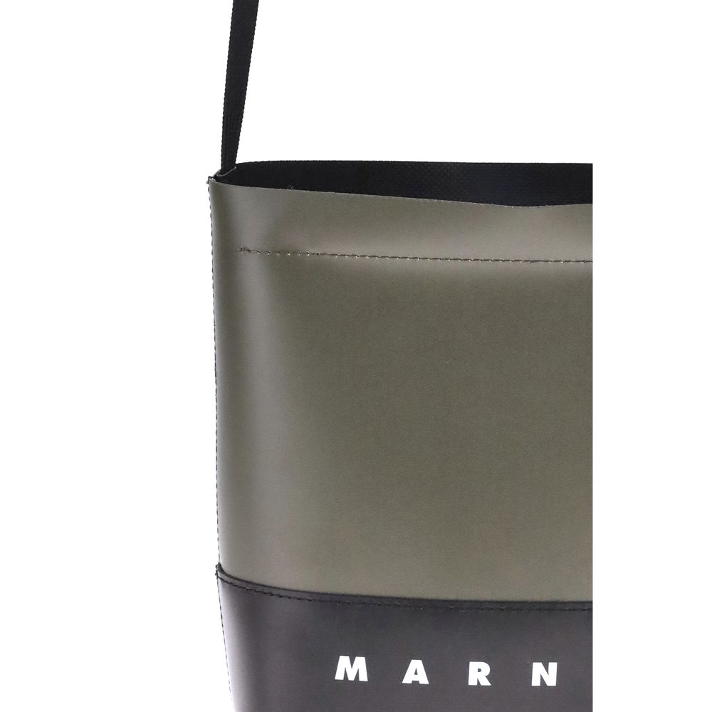 Marni Bicolor Polyester Shoulder Bag - Zeiniez