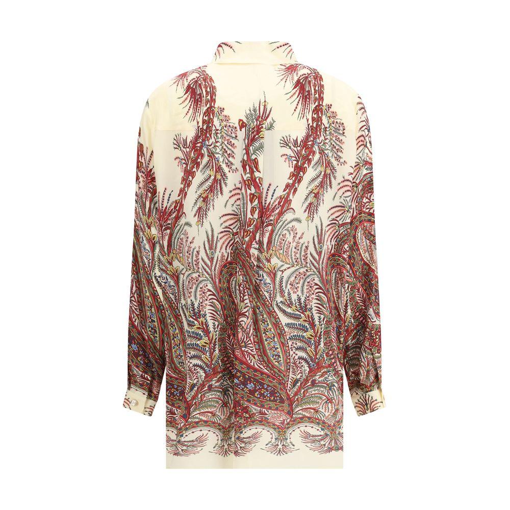 Etro Multicolor Silk Pattern Shirt - Zeiniez