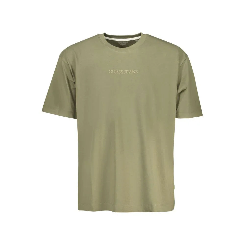 Guess Jeans Verde Cotton Men's T-Shirt - Zeiniez
