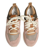 Dondup Multicolor Suede Low Top Women Sneakers Shoes - Zeiniez