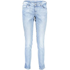 Guess Jeans Azzurro Organic Cotton Women's Jeans - Zeiniez
