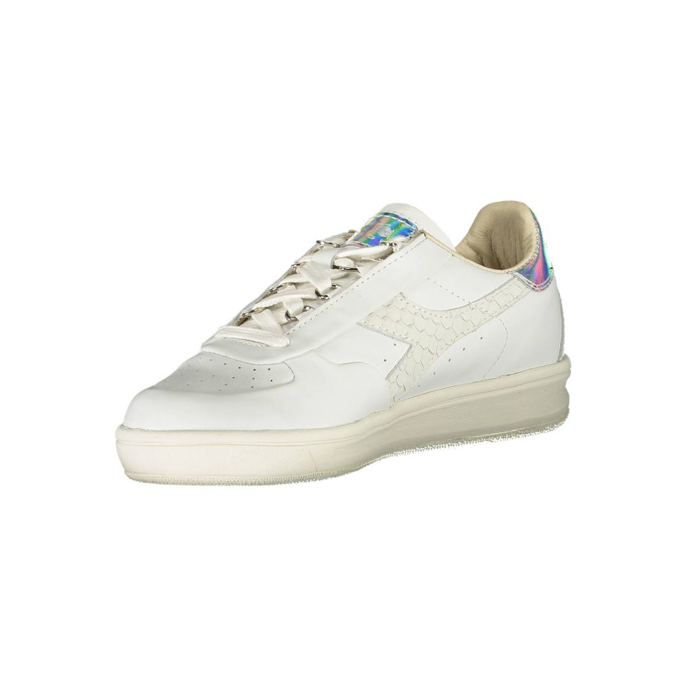 Diadora White Leather Women Sneaker - Zeiniez
