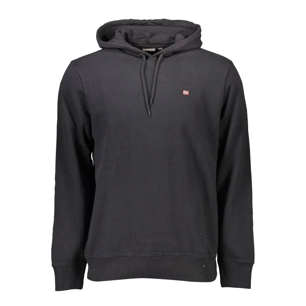 Napapijri Black Cotton Men's Sweatshirt - Zeiniez