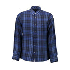 Gant Blu Cotton Men Shirt - Zeiniez