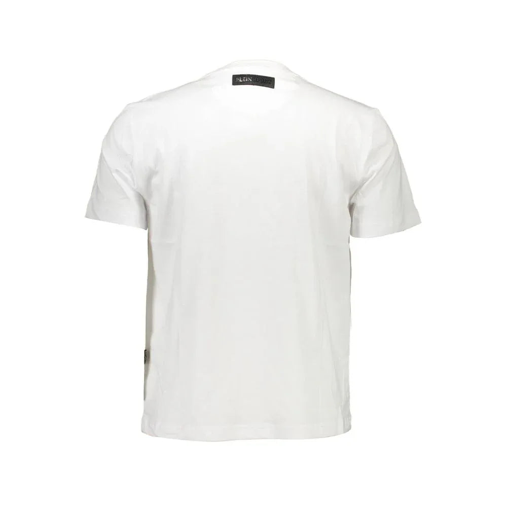 Plein Sport White Cotton Men T-shirt - Zeiniez
