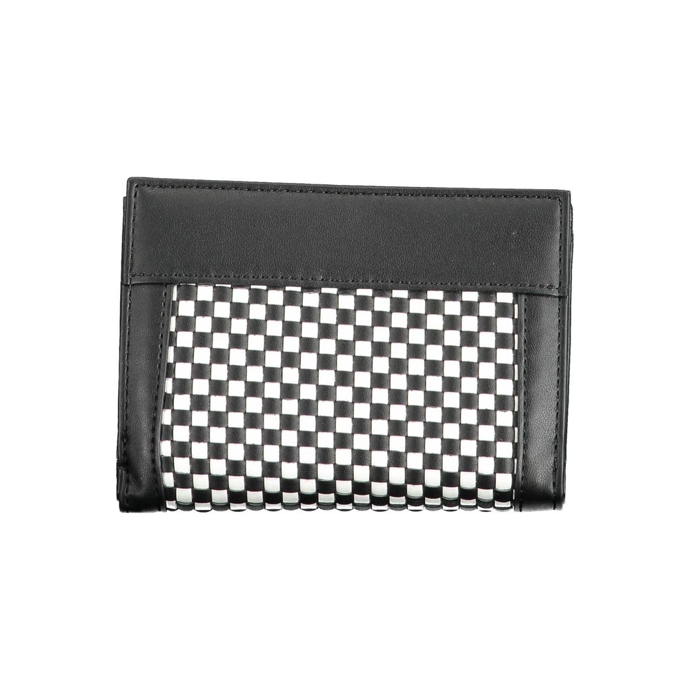 Guess Jeans Black Polyurethane Women Wallet - Zeiniez