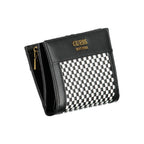 Guess Jeans Black Polyurethane Women Wallet - Zeiniez