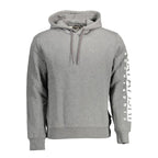 Napapijri Grigio Cotton Men's Sweatshirt - Zeiniez