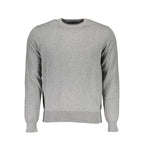 North Sails Grigio Cotton Men Sweater - Zeiniez
