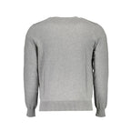North Sails Grigio Cotton Men Sweater - Zeiniez