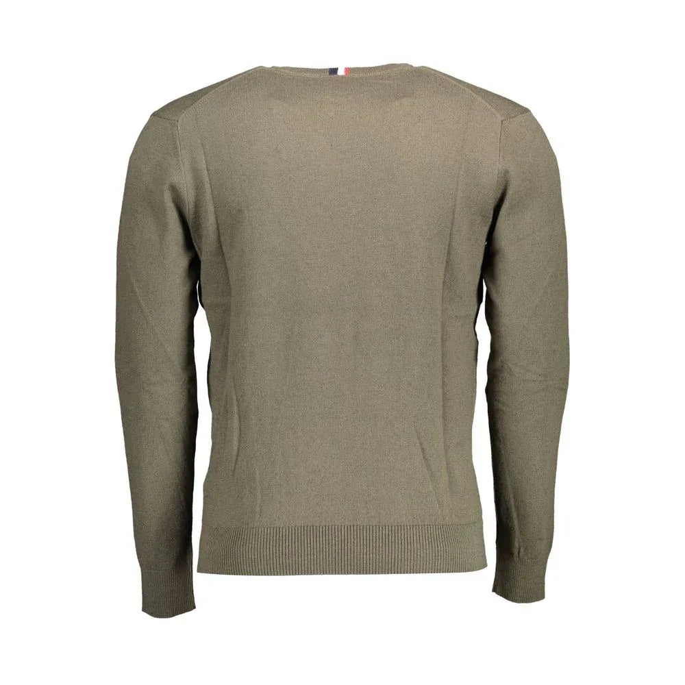 U.S. POLO ASSN. Verde Cotton Mens Sweater - Zeiniez