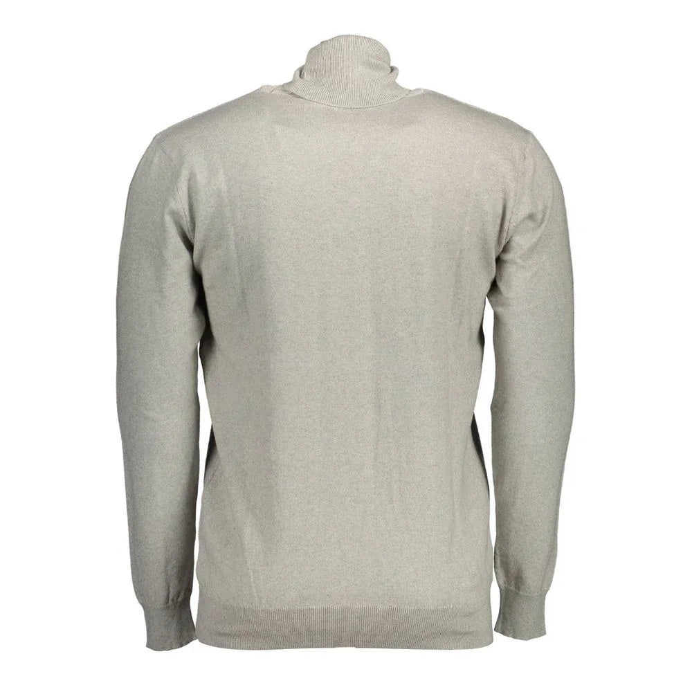 U.S. POLO ASSN. Gray Cotton Men's Sweater - Zeiniez