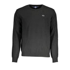 La Martina Black Wool Men's Sweater - Zeiniez