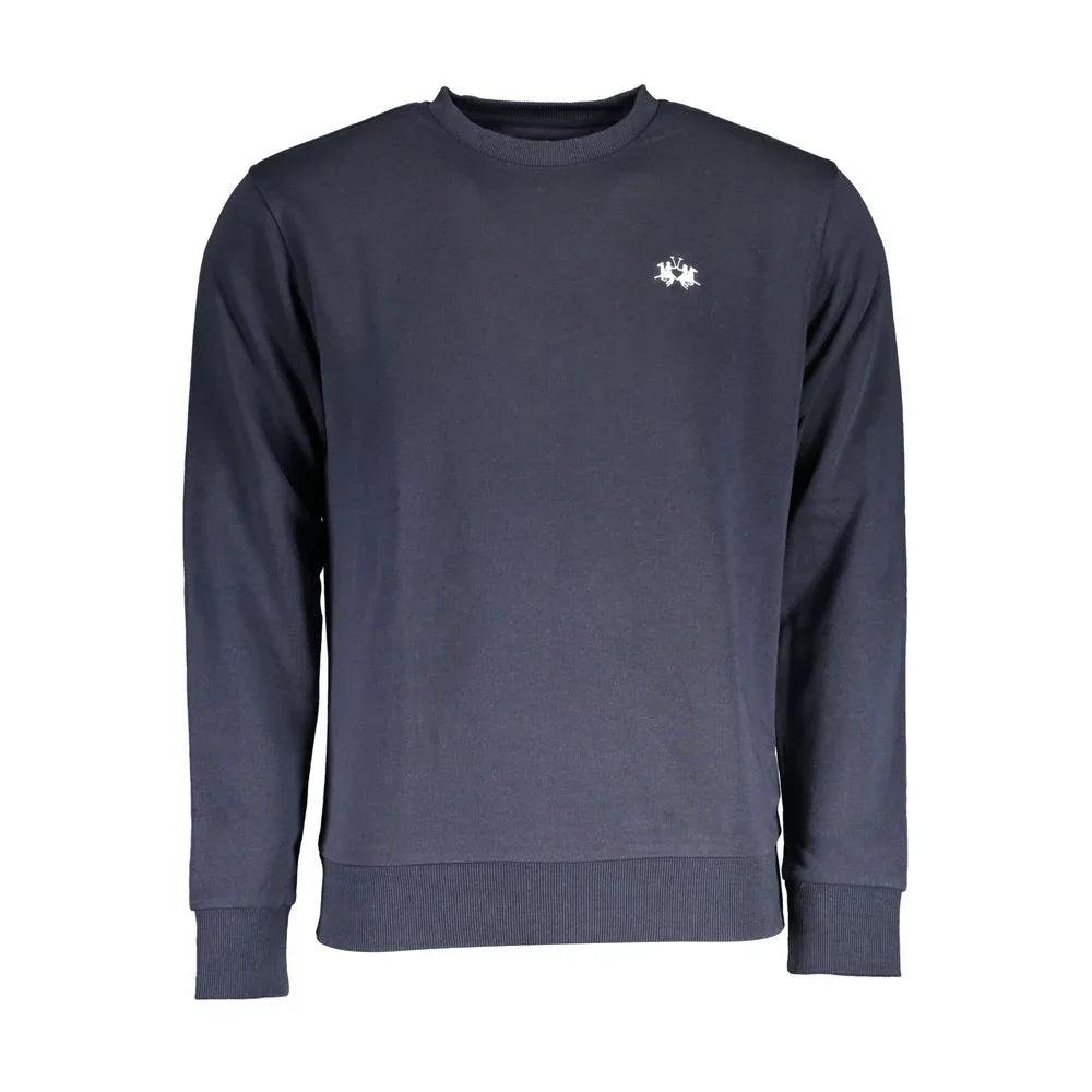 La Martina Black Cotton Men's Sweatshirt - Zeiniez