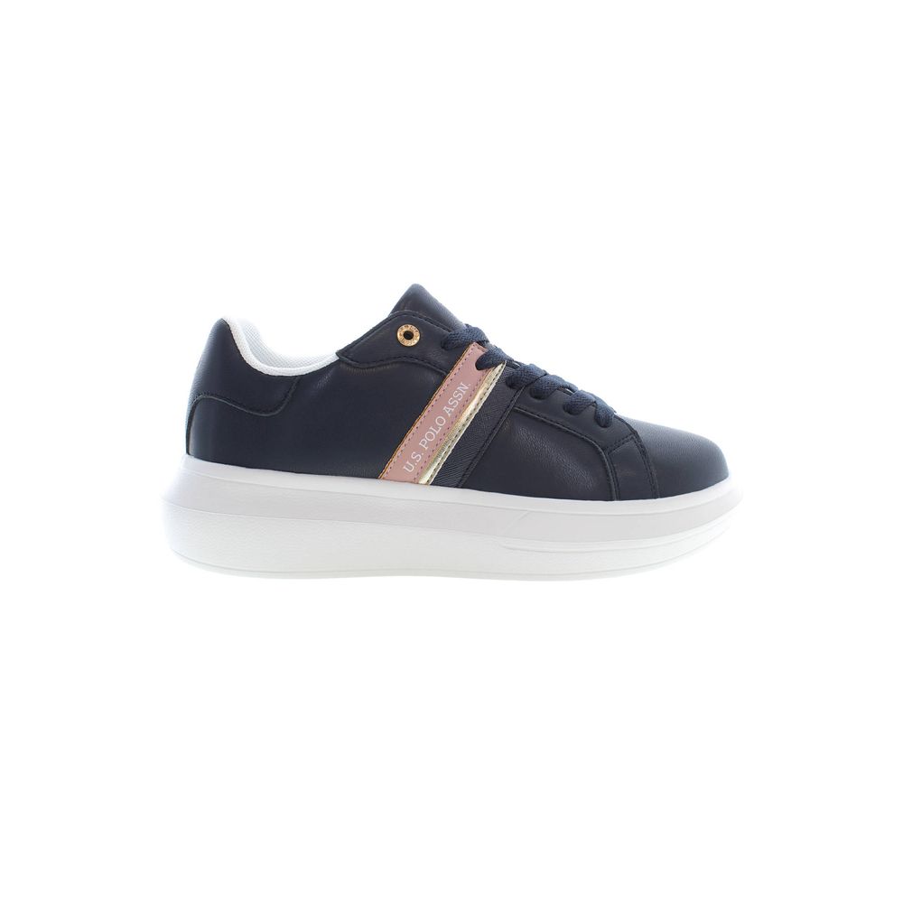 U.S. POLO ASSN. Blue Polyester Women Sneaker - Zeiniez