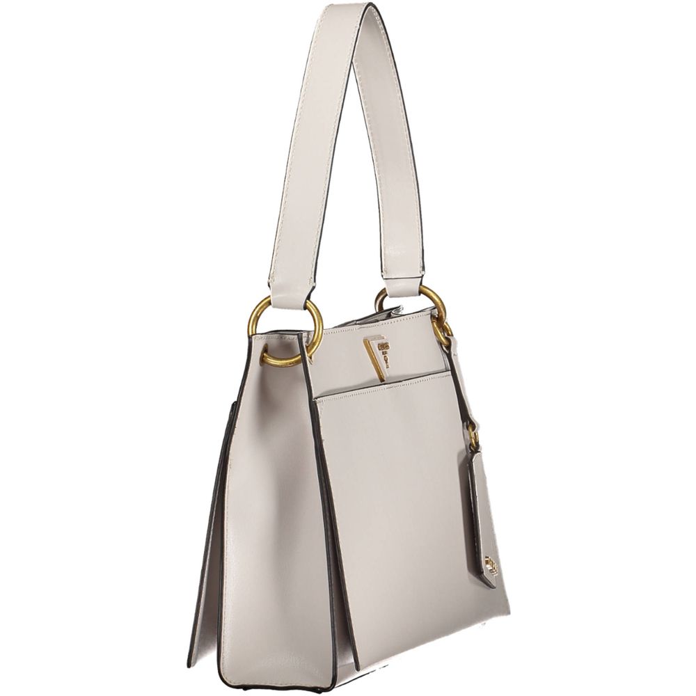 Guess Jeans Grigio Polyurethane Women Handbag - Zeiniez
