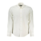 North Sails White Cotton Men's Shirt - Zeiniez