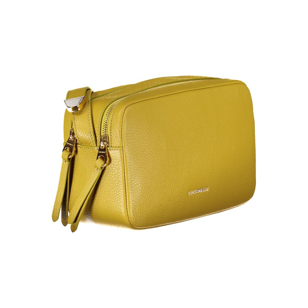 Coccinelle Verde Leather Woman Shoulder Bag - Zeiniez