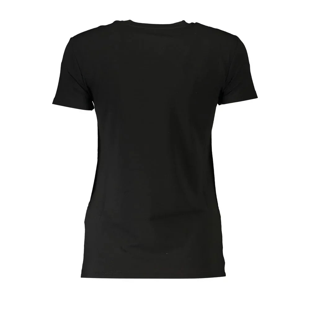 Patrizia Pepe Black Organic Cotton Women T-Shirt - Zeiniez