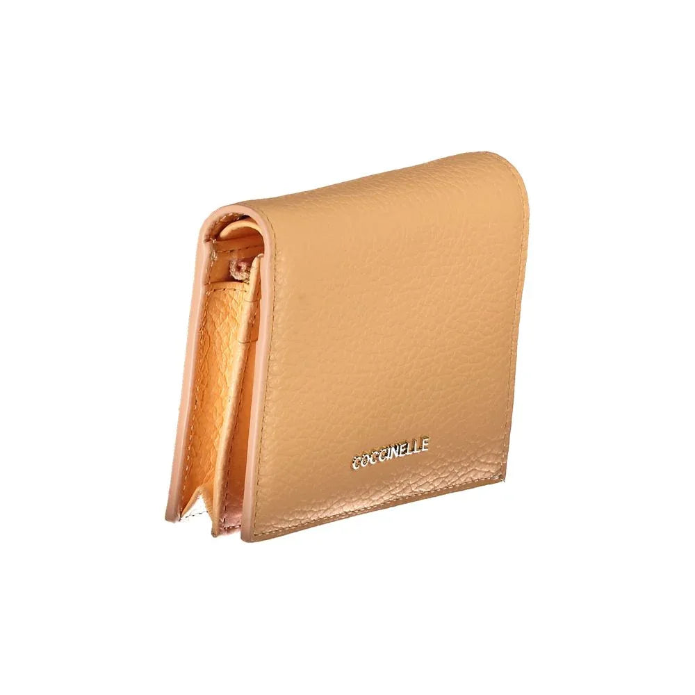 Coccinelle Arancione Leather Women Wallet - Zeiniez