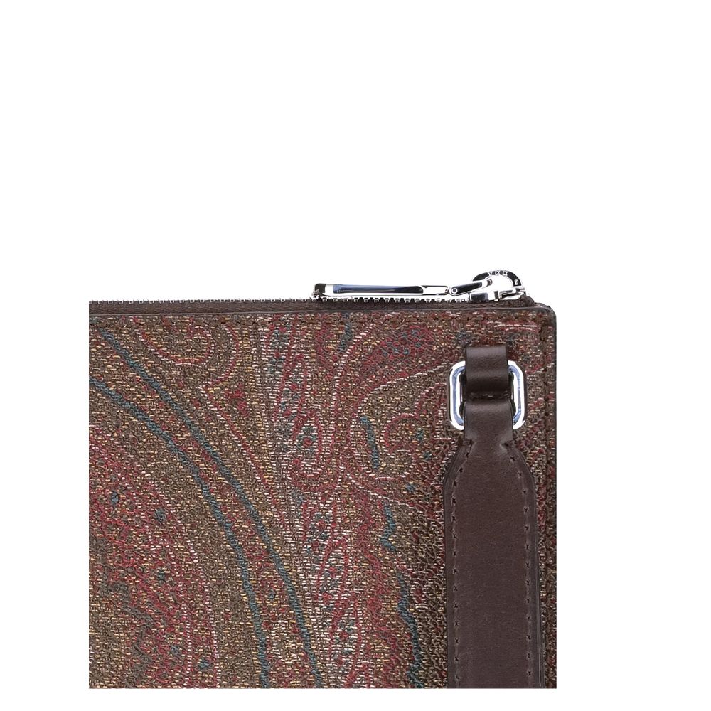 Etro Multicolor Cotton Clutch Bag - Zeiniez