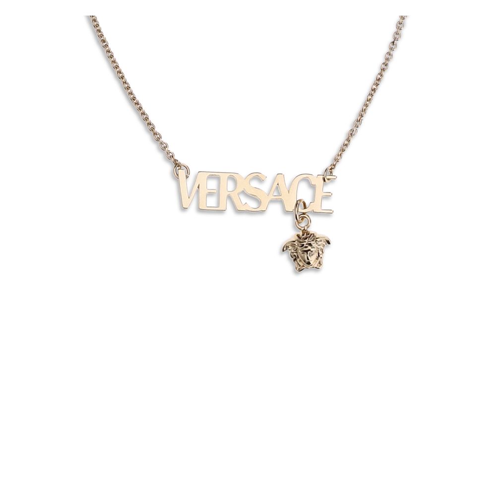 Versace Gold Metal Necklace - Zeiniez