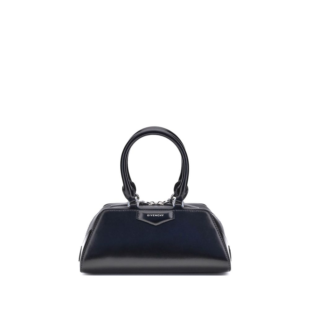 Givenchy Black Calf Leather Bos Taurus Handbag - Zeiniez