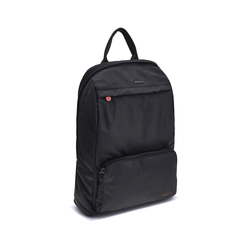 Kiton Black Polyamide Backpack - Zeiniez