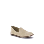 Pedro García Beige Calf Leather Bos Taurus Slip-On Loafers - Zeiniez