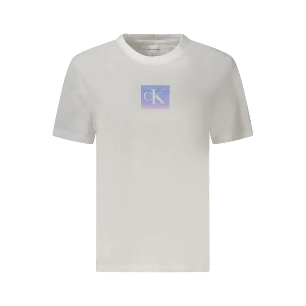 Calvin Klein Bianco Cotton Women T-Shirt - Zeiniez