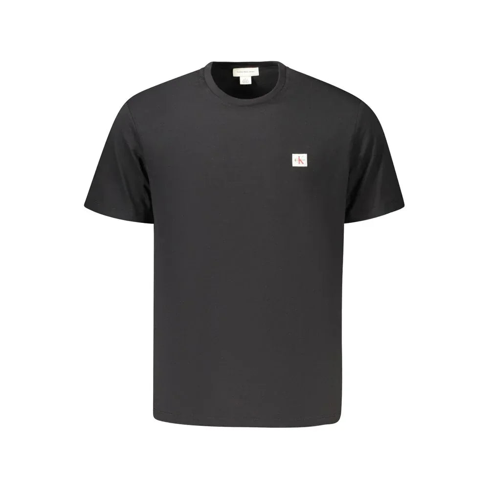 Calvin Klein Black Cotton Men T-Shirt - Zeiniez