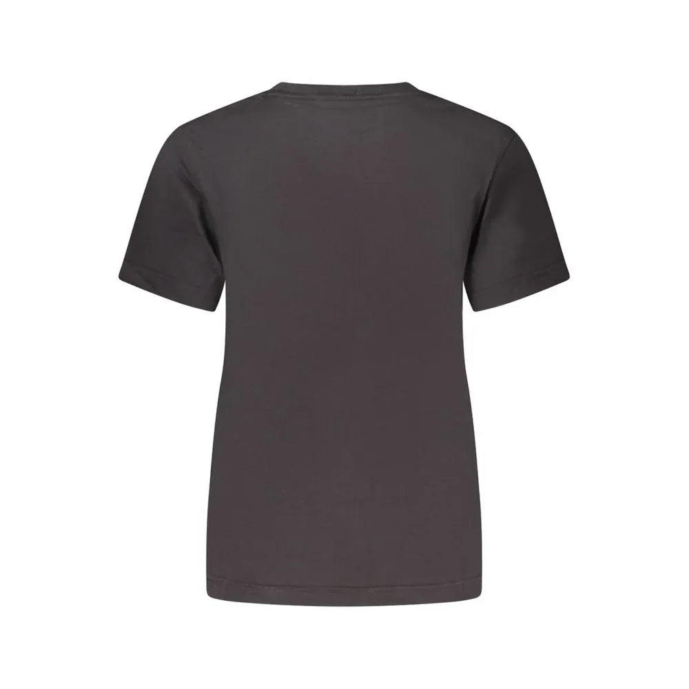 Calvin Klein Black Cotton Women T-Shirt - Zeiniez