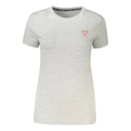 Guess Jeans Grigio Organic Cotton Women T-Shirt - Zeiniez
