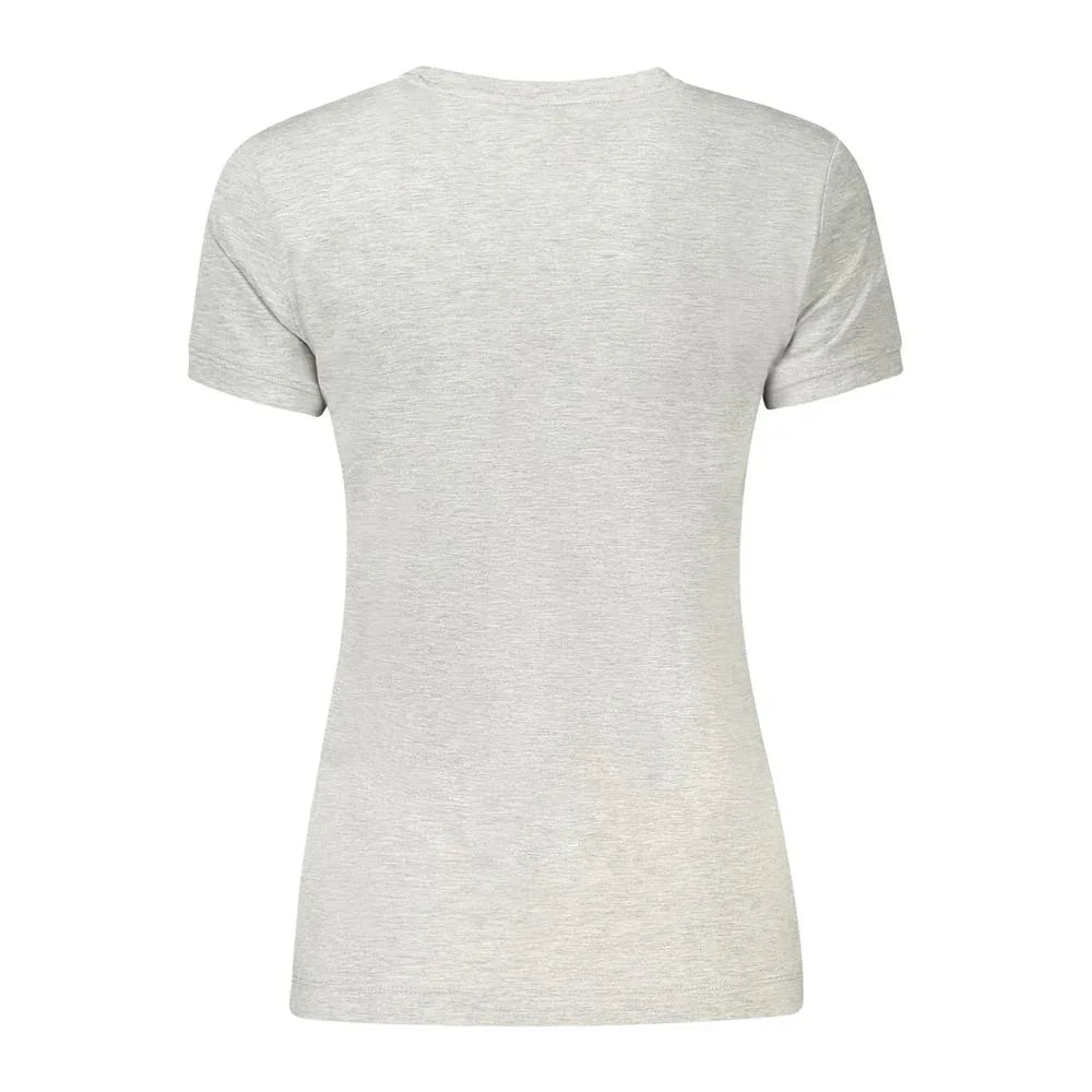Guess Jeans Grigio Organic Cotton Women T-Shirt - Zeiniez