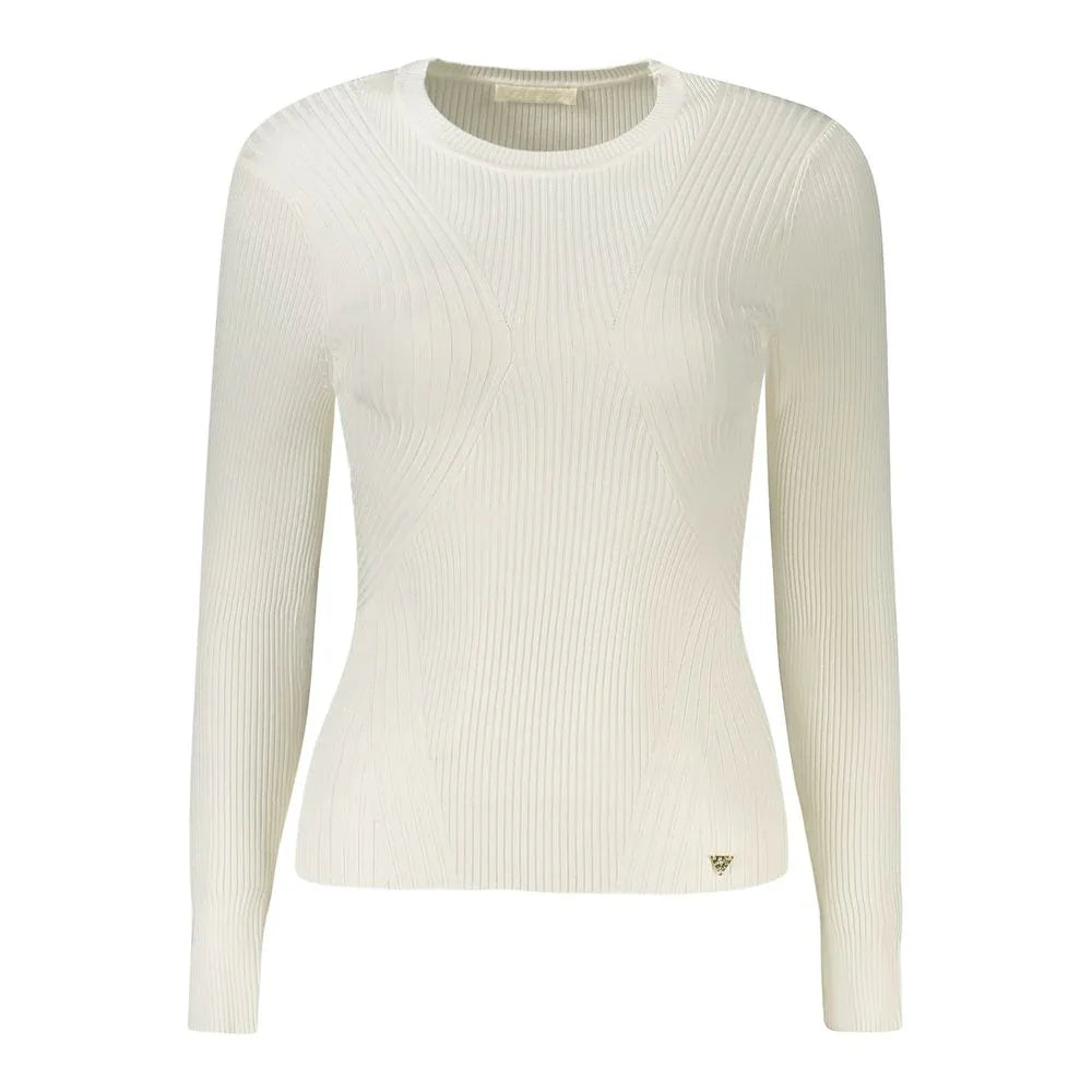Guess Jeans Bianco Viscosa Women Sweater - Zeiniez
