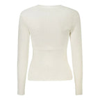 Guess Jeans Bianco Viscosa Women Sweater - Zeiniez